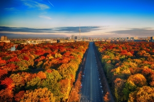 德国柏林,地平线,城市,公路,风景图片