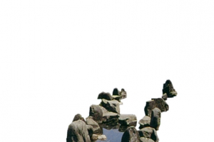 山石溪水