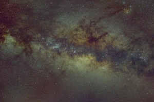 银河 星星 天空 空间 深色 4k壁纸 3840x2160