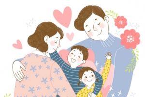 温馨一家人