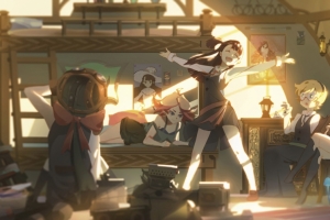 小魔女学园3440x1440动漫壁纸