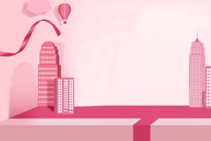 情人节浪梦唯美粉色banner