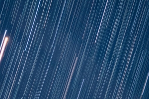 星空 模糊 长曝光 光线 动态 4k壁纸 3840x2160