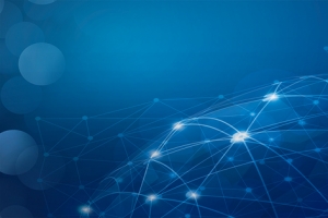 科技炫光地球仪蓝色banner