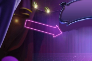 彩色电商舞台双十一banner