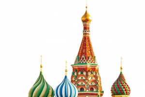 俄罗斯标志性建筑高清PNG透明免扣设计素材免费下载