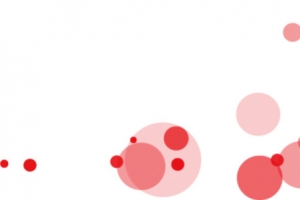 活动海报节日红色圆形效果图
