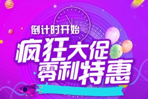双11疯狂大促零利特惠