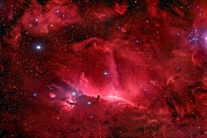 红色宇宙星空星辰