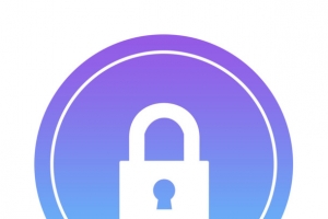 紫色渐变常用账户管理手机图标