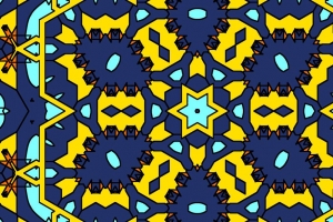 万花筒 明亮 图案 抽象 4k壁纸 3840x2160