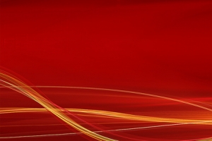 商务金融流动线条质感红色banner