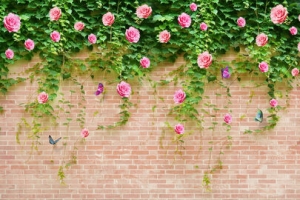 蔷薇花墙