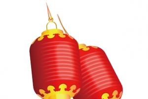 红色长灯笼