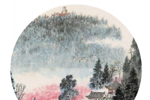 江南水乡山水画