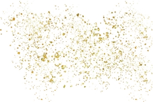 金色碎片高清PNG透明漂浮元素设计素材免费下载