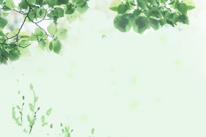 绿色清新春天背景海报