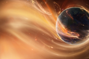 科幻太空设计banner背景
