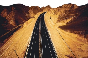 沙漠 公路