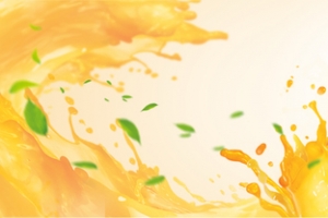 简约果汁背景banner