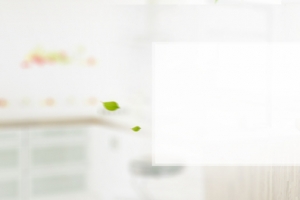厨具水龙头促销季简约白色banner
