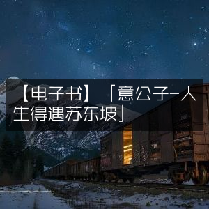 「意公子解读，邂逅苏东坡的电子书」