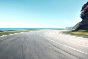 户外公路快速虚幻汽车宣传banner