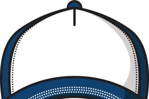 卡通韩版棒球帽免抠png装饰