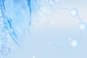 化妆品护肤品面膜清新水珠背景banner