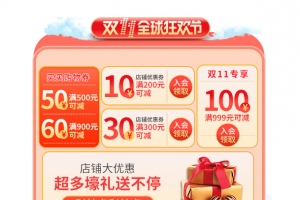 双十一，优惠券，活动，礼品