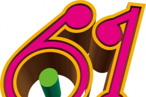 61六一儿童节艺术字字体