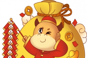 卡通福牛元素7