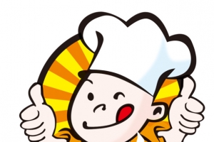 美味厨师卡通顾客