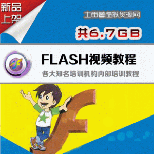 FLASH CS5动画制作精通课，知名机构内部教程，视频详解无保留！