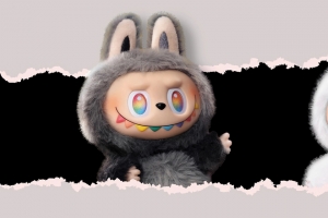 拉布布labubu 3440x1440带鱼屏壁纸