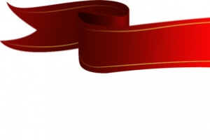 校园荣誉板报展示区设计素材-高清PNG透明彩带漂浮元素免费下载