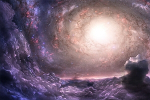 空洞的梦幻宇宙背景
