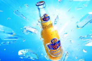 啤酒海报BANNER矢量素材