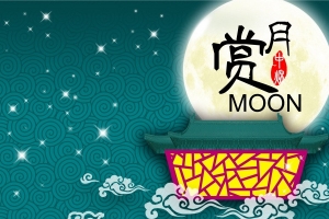 中秋 月饼 嫦娥 彩绘个