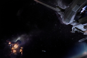 星际公民,行星,空间,战斗机,3440x1440游戏壁纸