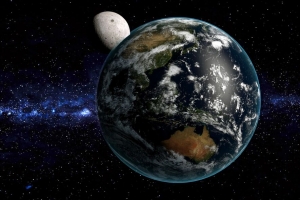 3840x2160 地球 行星 太空 星星壁纸 背景