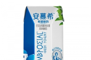 纯正安慕希酸奶包装