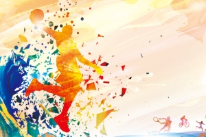 体育比赛宣传海报背景banner