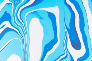 油漆 液体 流体艺术 污渍 条纹 蓝色 4k壁纸 3840x2160