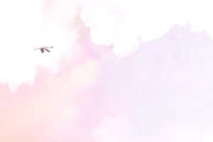 粉色天空背景