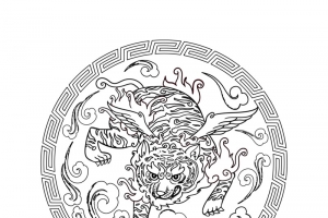 四神纹样之白虎