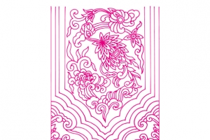 传统敦煌壁画矢量素材