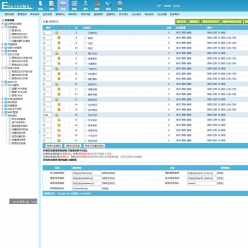 文章下载图片视频商城淘宝客帝国CMS整站模板 - 自适应HTML5响应式后台功能