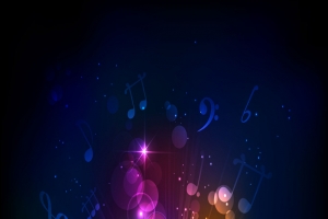 流音乐光线光斑梦幻海报背景