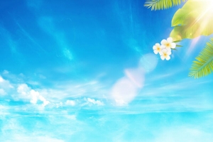旅游季激情漂流海报背景